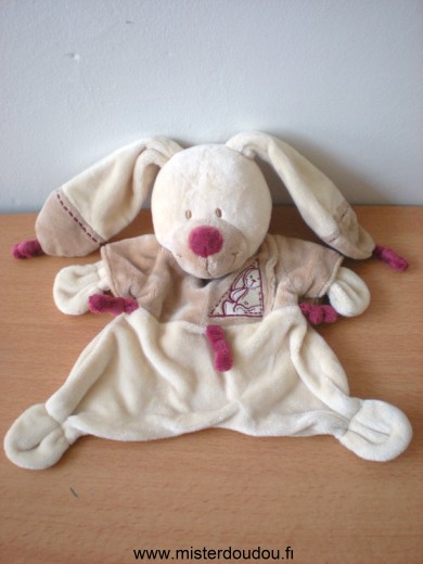 Lapin Beige marron bordeau Nicotoy