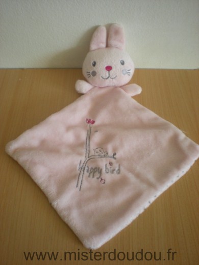 Lapin Rose happy bird Nicotoy