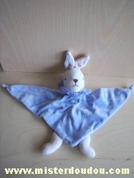 Nounours Lapin Bleu lavande - Très bon état