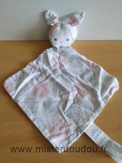 Obaibi okaidi Lapin Gris rose blanc - Très bon état