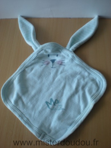 Petit bateau Lapin Bleu clair en coton moi en petit baetau - Bon état
