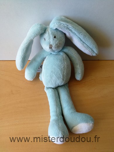 Petit descamps Lapin Bleu blanc - Très bon état
