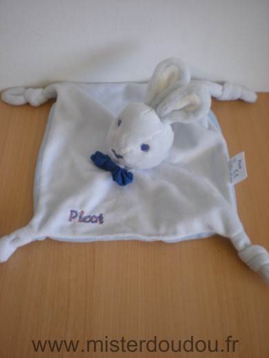 Picot Lapin Bleu clair noeud dessous bleu - Très bon état