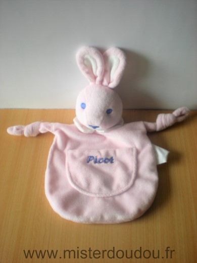 Picot Lapin Rose blanc - Très bon état