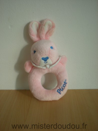 Picot Lapin Rose bleu blanc - Très bon état