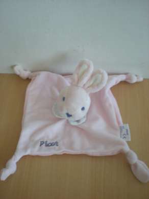 Picot Lapin Rose brodé picot - Très bon état