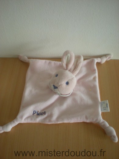 Picot Lapin Rose col blanc - Très bon état