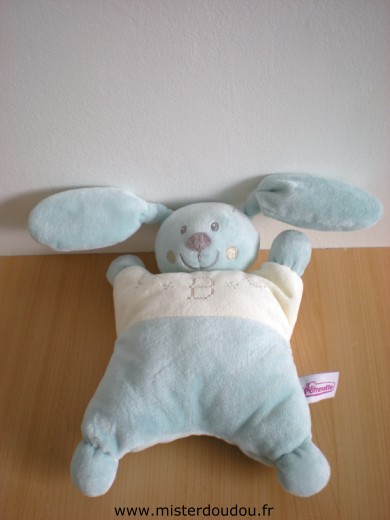 Lapin Bleu écru a b c Pommette