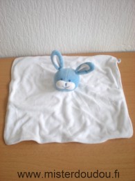 Rivadis Lapin Velour blanc dessus tissus blanc dessous - Très bon état