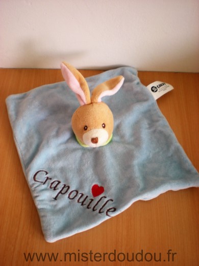 Sandy Lapin Bleu coeur crapouille - Très bon état