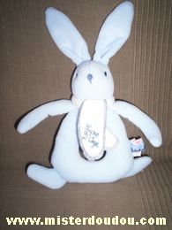 Sucre d orge Lapin Bleu avec une écharpe blanche - Très bon état