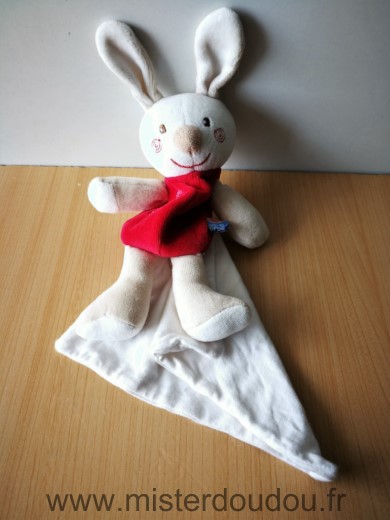 Sucre d orge Lapin Cajou rouge blanc mouchoir blanc - Très bon état