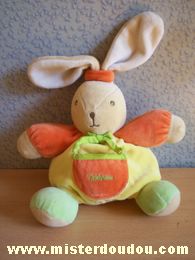 Lapin Jaune orange vert Takinou
