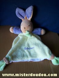 Takinou Lapin Jaune violet - Très bon état