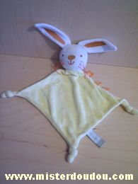 Tape à l oeil Lapin Jaune blanc marron - Très bon état