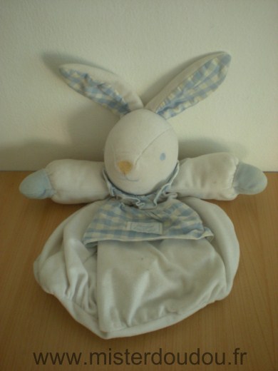 Lapin Blanc bleu range pyjama Tartine et chocolat