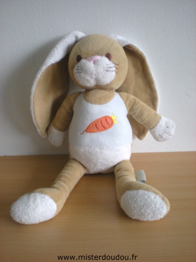 Tcf Lapin Beige blanc carotte - Très bon état