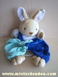 Lapin Beige bleu marine vert blanc Tex