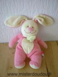 Tex Lapin Rose jaune echarpe verte - Très bon état