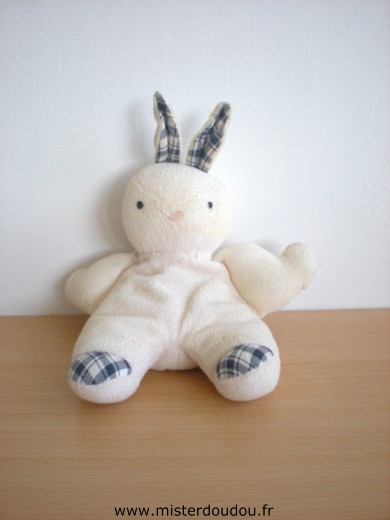 Tigex Lapin Tissus eponge ecru - Etat moyen