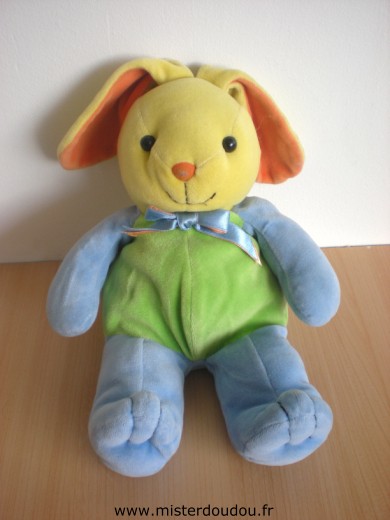 Lapin Jaune orange bleu vert Toys r us