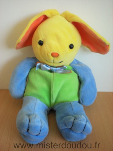 Toys r us Lapin Vert bleu jaune orange - Très bon état