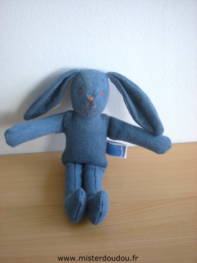 Lapin Bleu jean Trousselier