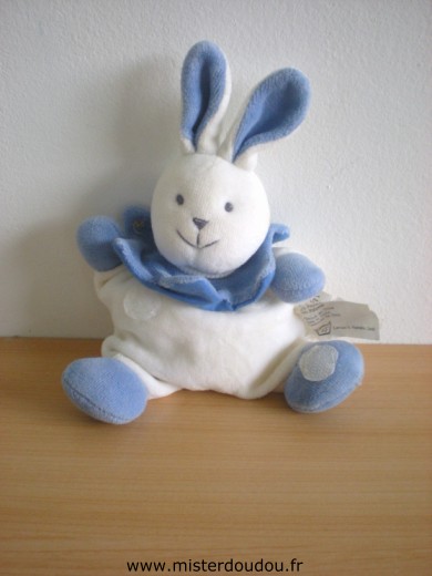 Vertbaudet Lapin Blanc bleu - Très bon état