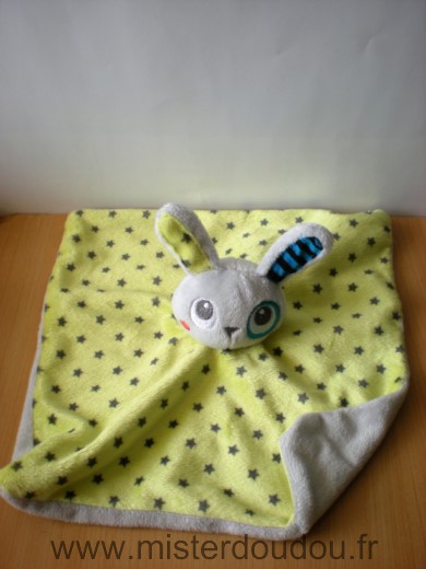Marque Inconnue Lapin Kimadi jaune gris etoiles - Très bon état