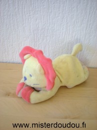 Bébé confort Lion Jaune rose - Très bon état