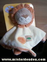 Lion Jaune-orange-marron Bengy