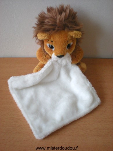 Cl Lion Lion credit lyonnais marron mouchoir blanc - Très bon état