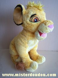 Disney Lion Jaune orange - Très bon état