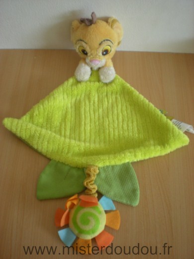 Disney Lion Simba roi lion vert soleil - Très bon état