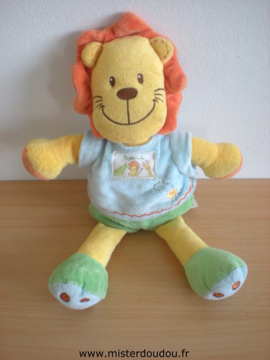 Kiabi baby Lion Jaune beu vert - Très bon état