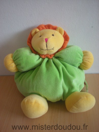 Lion Vert jaune orange La planète des ours