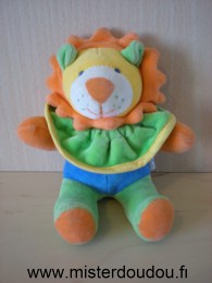 Luckson Lion Bleu vert jaune orange - Très bon état