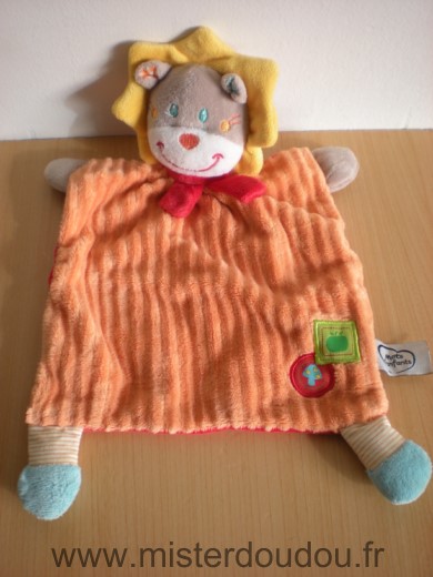 Mots d enfants Lion Orange jaune rouge - Très bon état