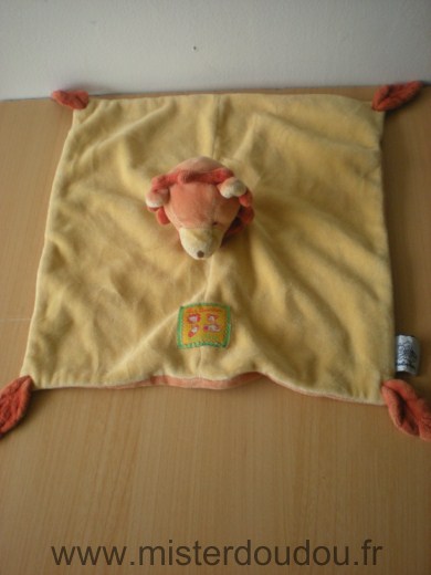 Moulin roty Lion Jaune rouge les loustics - Très bon état