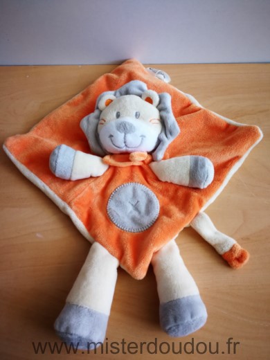 Nicotoy Lion Orange beige - Très bon état