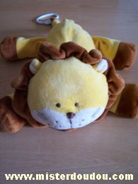 Lion Jaune marron Noukie s