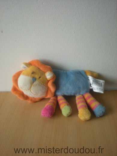 Playkids Lion Bleu orange jaune - Etat moyen