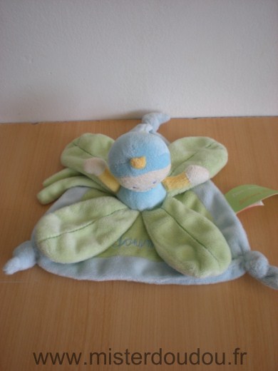 Baby nat Lutin Doum vert bleu collection dim dam doum katherine roumanoff - Très bon état