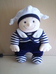 Jollybaby Lutin Marine blanc - Très bon état