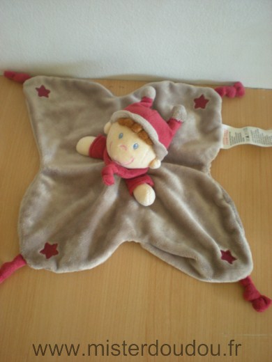 Kiabi baby Lutin Marron bordeau etoiles - Très bon état
