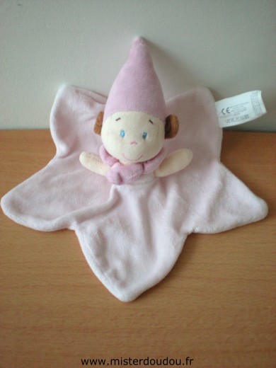Kiabi baby Lutin Poupee lutin rose - Très bon état