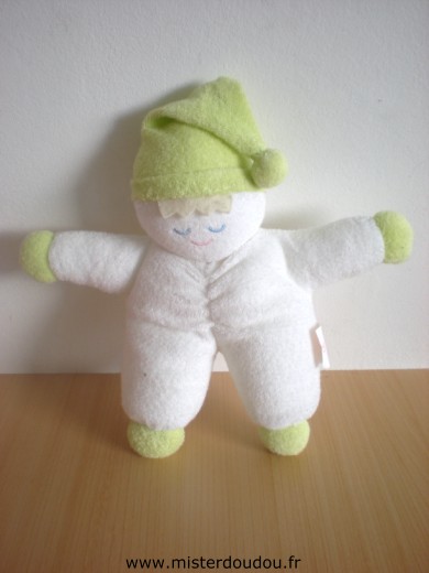 Lierac Lutin Blanc bonnet vert - Très bon état