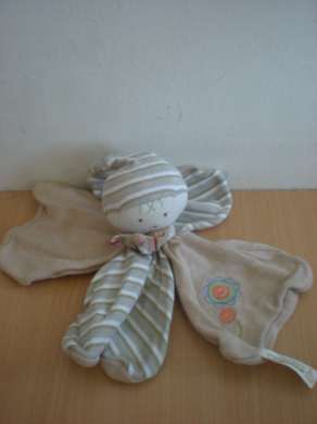 Mgm Lutin Beige rayé gris blanc - Très bon état