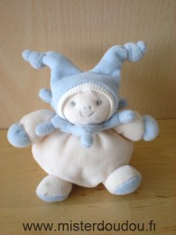 Priscilla larsen Lutin Ecru bleu - Bon état