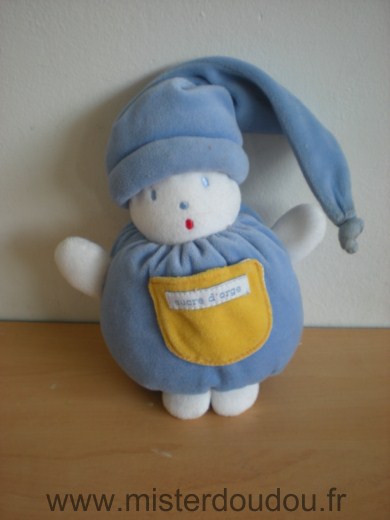 Sucre d orge Lutin Bleu poche jaune - Très bon état
